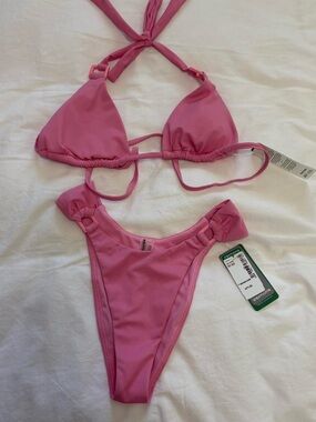 pink bikini
